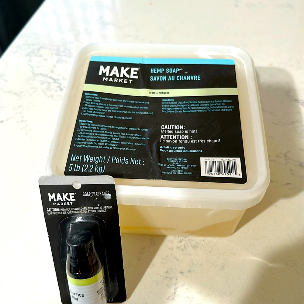 Hemp Soap and Soap Fragrance kit